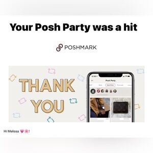 Thank You for attending my Posh Party! 🎉💕🎉🩷🎀🎉💕🩷🎀😊🎉💕🩷🎀😊💕